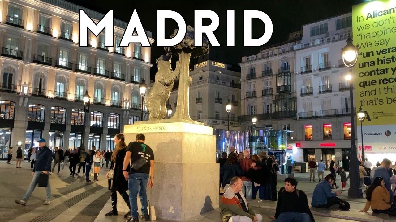 Madrid en Otoño 🍂 Descubre la magia de Madrid en la noche 🍂 Walking Tour 2025 🇪🇸