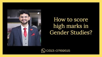 How to score high marks in Gender Studies? CSS Exam 2023