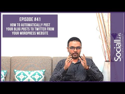 How to automatically post your blogs posts to Twitter from your WordPress website