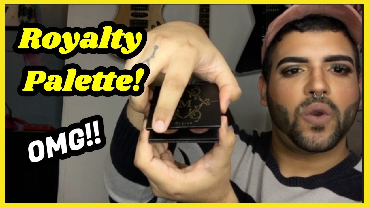BITCH I'M BACK...(again) | ROYALTY PALETTE REVEAL | MednaMUAYE