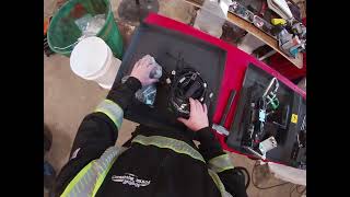 Unboxing a third function valve for a Kubota grand L tractor