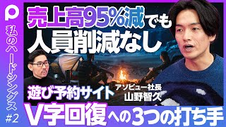 【売上高95％減からのV字回復】人員削減はしないと決めた理由／切り札は在籍出向／危機時こそトップダウン／新規事業が当たり232％成長／メンタルケアはドラマと料理と運動【アソビュー山野社長】