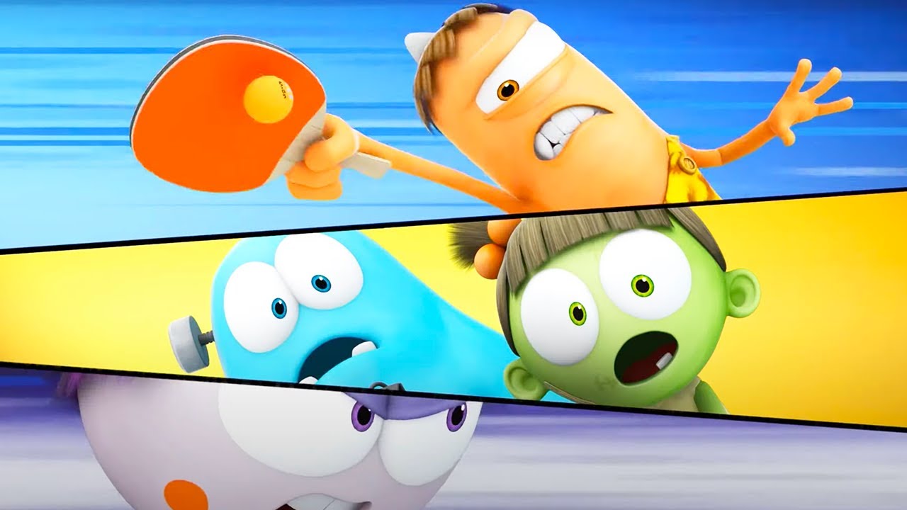 【Kartoon】 Epic Table Tennis Battle! | Spookiz | WildBrain Toons | Cartoons