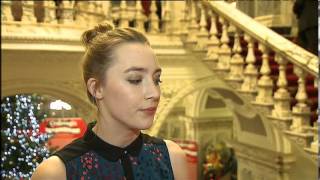 Saoirse Ronan, Jedward and Jayne Wisener - Interview at the Cinemagic Film Festival (November 29)