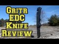 Gritr crucible tactical rescue edc multifunctional folding pocket knife review