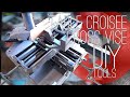 FABRIQUER une table croisée pour perceuse à  colonne / Make a CROSS VISE DIY Tools