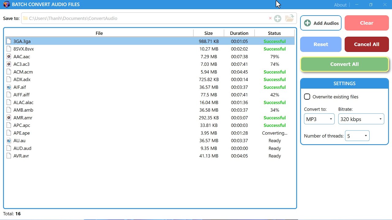 Batch Convert Audio Files - Efficient Audio Processing - YouTube