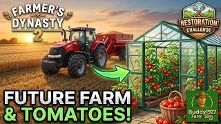 Farmer’s Dynasty 2 Future Farm Upgrade | First Harvest, Repairs & House Restoration Ep 16 screenshot 3