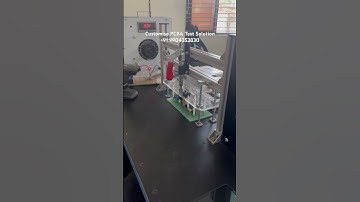 Customise PCBA Test Solution with Pogo Pin and PLC #pcbdesign #pcbengineering #functionaltesting