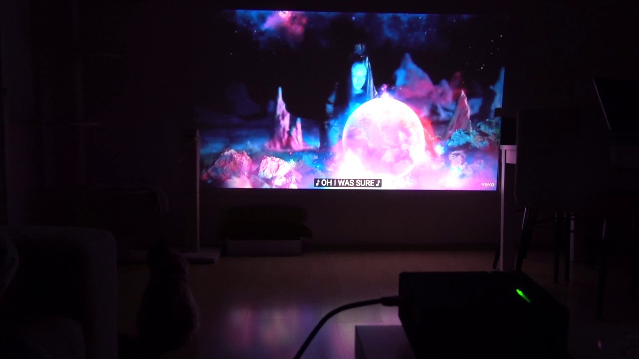 Blitzwolf BW-VP1 projektor tesztvideó