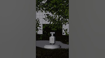 Perfume Bottle Modeling & Animation in Blender #blender