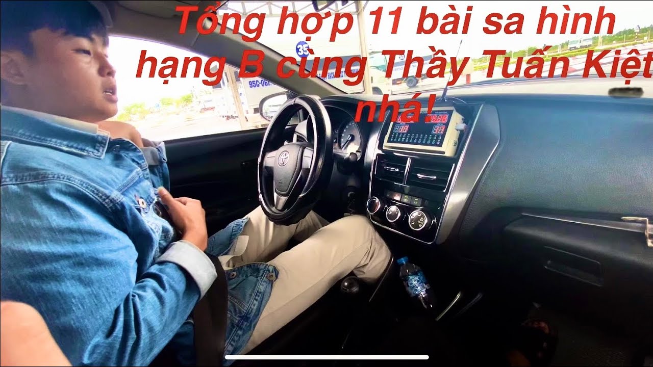 11 bài sa hình hạng B trên sân thi (loại I) mới nhất sân Vị Thanh 25/8/2025 