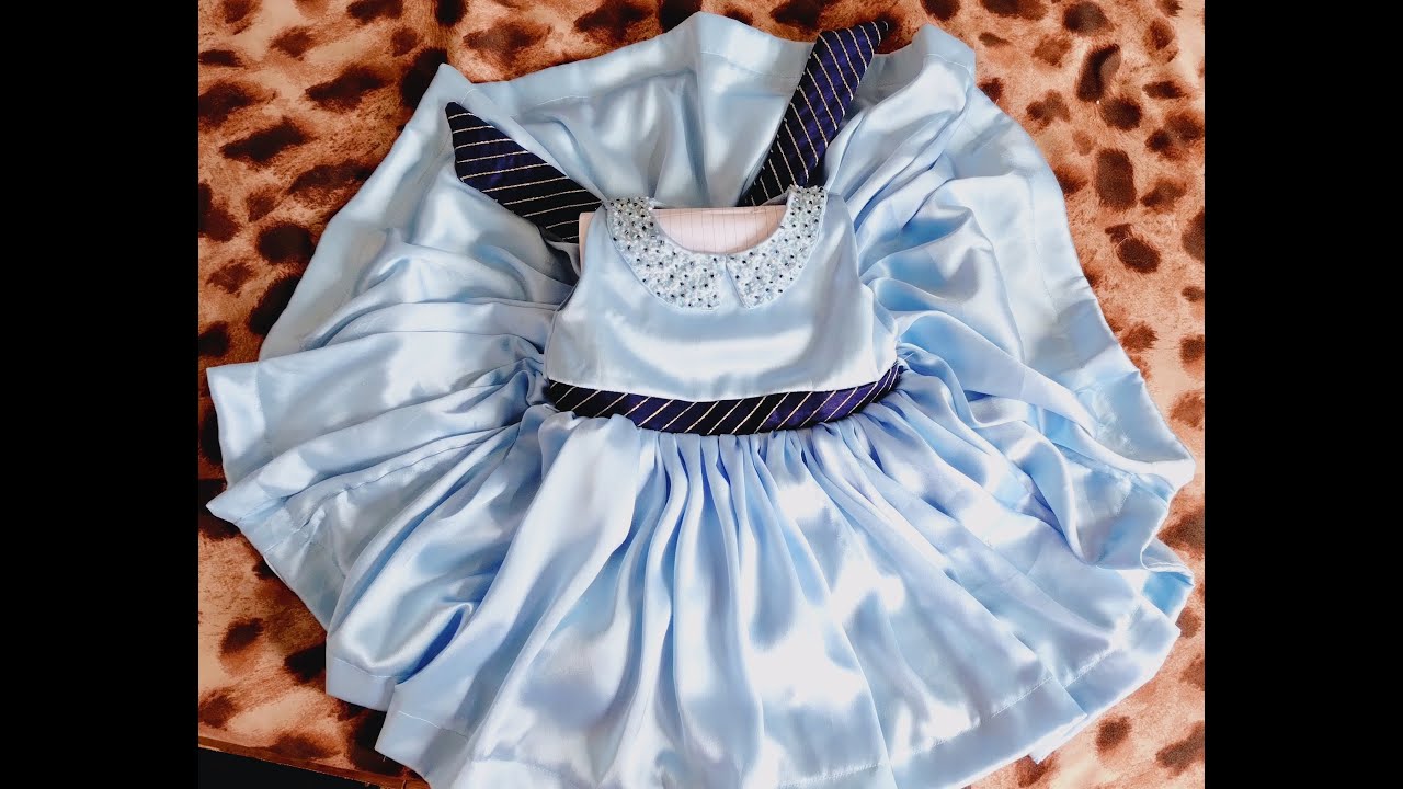 1-2 year baby frock /designer frock from easy way - YouTube