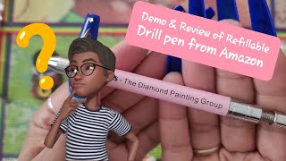 Finally! A Diamond Painting Pen That Doesn't Use Wax, Never Drops Drills  And Never Needs Refilled! 