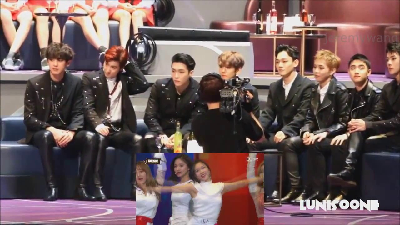 Exo Reaction To Twice Tt Mama16 Youtube