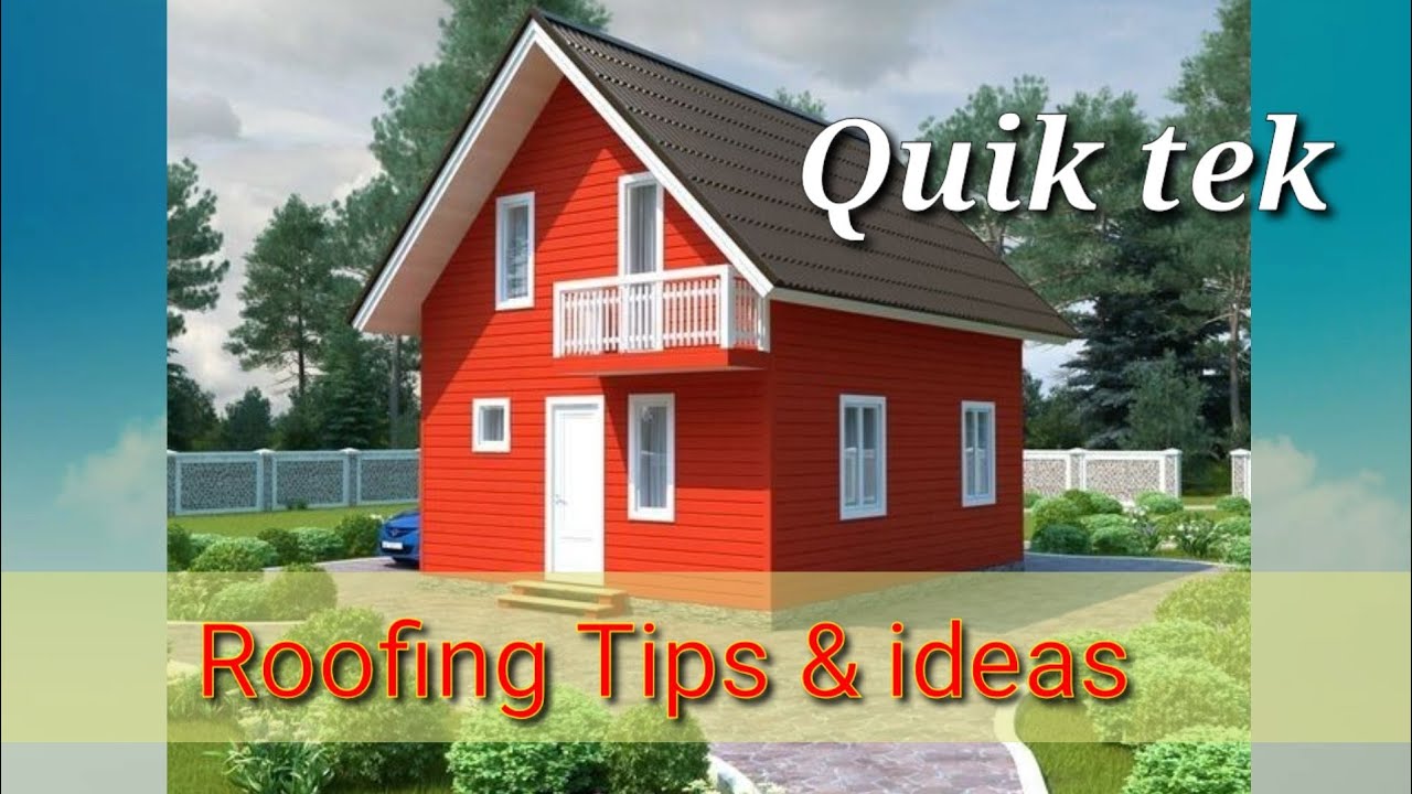 Roofing Tips & Ideas|| Rafter Cutting Easy Method - YouTube