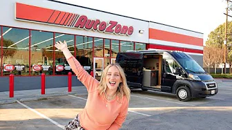 VanLife Travel: How We Maintain Our Campervan While on the Road - Free AutoZone Fix Finder Service