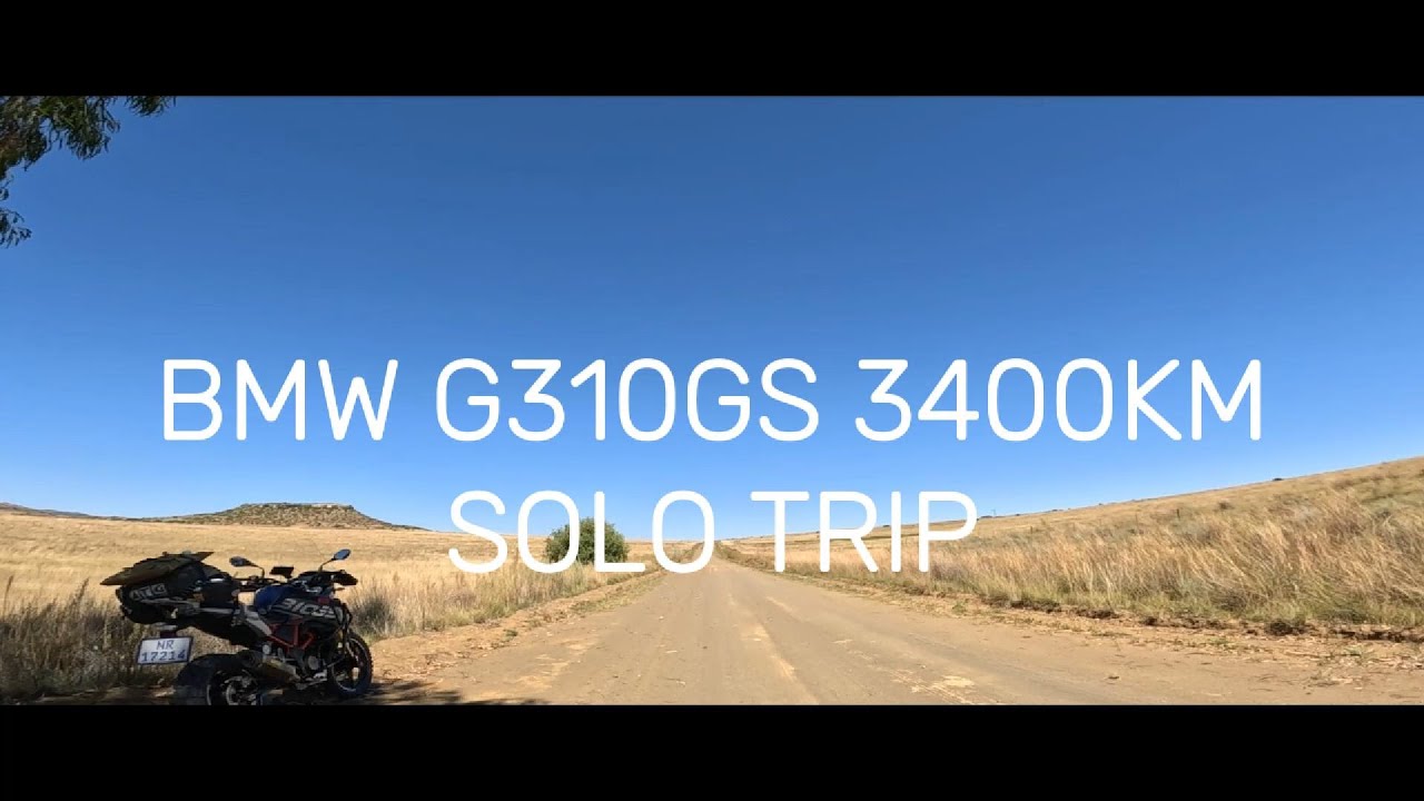 BMW G310GS - motorcycle adv ride in South Africa