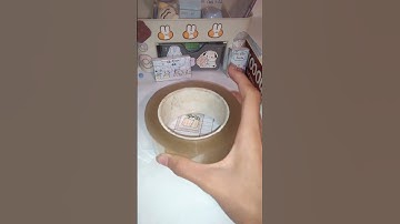 hướng dẫn làm squishy mini đơn giản 💞#shorts