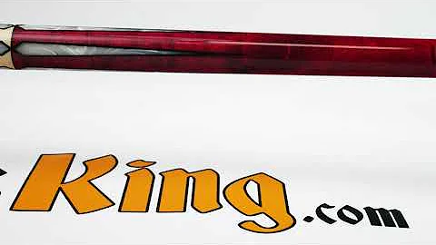 J. Pechauer JP08-R Billiards Pool Stick - Cue View 360 - Rotating 360 Degree 4K Ultra HD Pan & Zoom