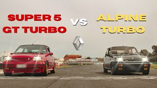 Renault Super 5 GT Turbo vs Renault 5 Alpine Turbo Speed Versus Garage - S1 E05