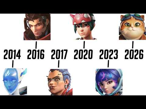 Every Overwatch Heroes' First Appearance Before Being Playable (2014 - Present)
