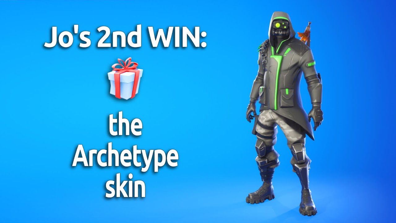 Jo's 2nd WIN: the Archetype skin