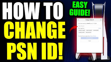 How to CHANGE your PSN ONLINE ID on PC! PlayStation Network Name Change on Desktop (For Beginners!)