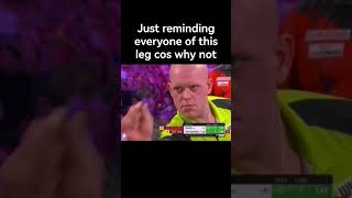 Greatest leg of darts ever #darts #worldchampionship #final #michaelsmith #mvg #9darter #2023