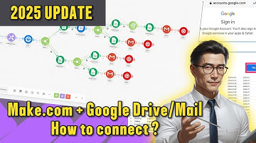 How to Connect FREE Google Account (Google Drive, Gmail) to Make.com (Complete Tutorial)