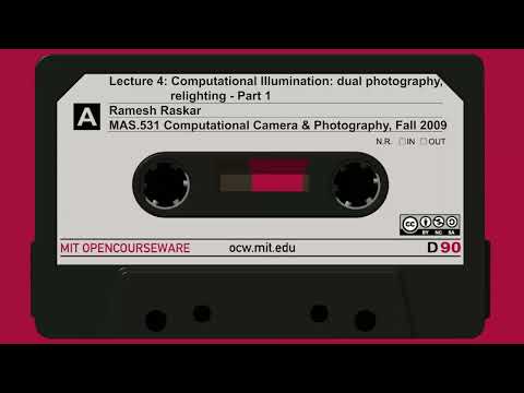 Lecture 4: Computational Illumination: dual photography, relighting - Part 1 thumbnail