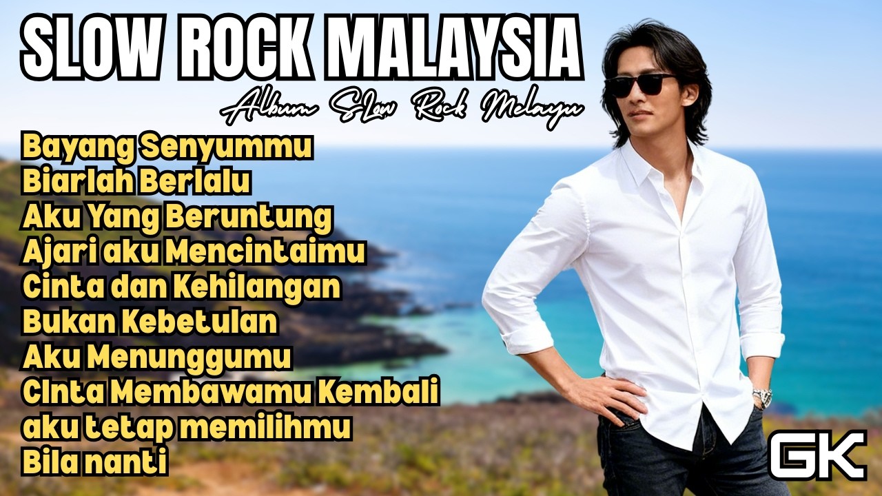 SLOW ROCK MALAYSIA Terpopuler 💔 | LAGU SEDIH Penuh Luka & Rindu