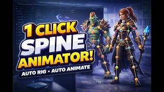 AI Spine Animator - 1 Click Animations!