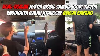 Download Lagu Apes Nyetir Mobil Sambil Joget Tiktok, Endingnya Malah nyemplung Empang. MP3 Download Lagu Apes Nyetir Mobil Sambil Joget Tiktok, Endingnya Malah nyemplung Empang. MP3