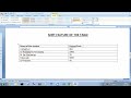 MS Word Table : Sorting Feature on table|| Computer fundamental Lab|| All Barnches of Polytechnic