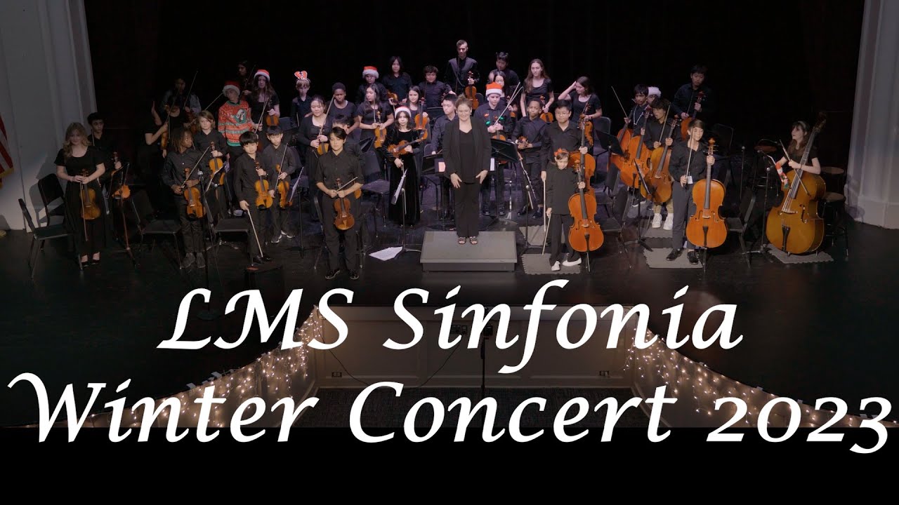 LMS Orchestra Winter Concert | Sinfonia (Fall 2023) - YouTube