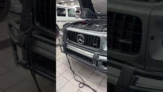 G-Wagon Fording not possible error message #mercedesbenz #automotive #gwagon #g63 #offroad #amg