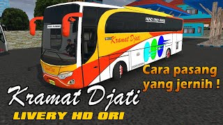 LIVERY KRAMAT DJATI HD | BUSSID cara pasang yang jernih screenshot 3