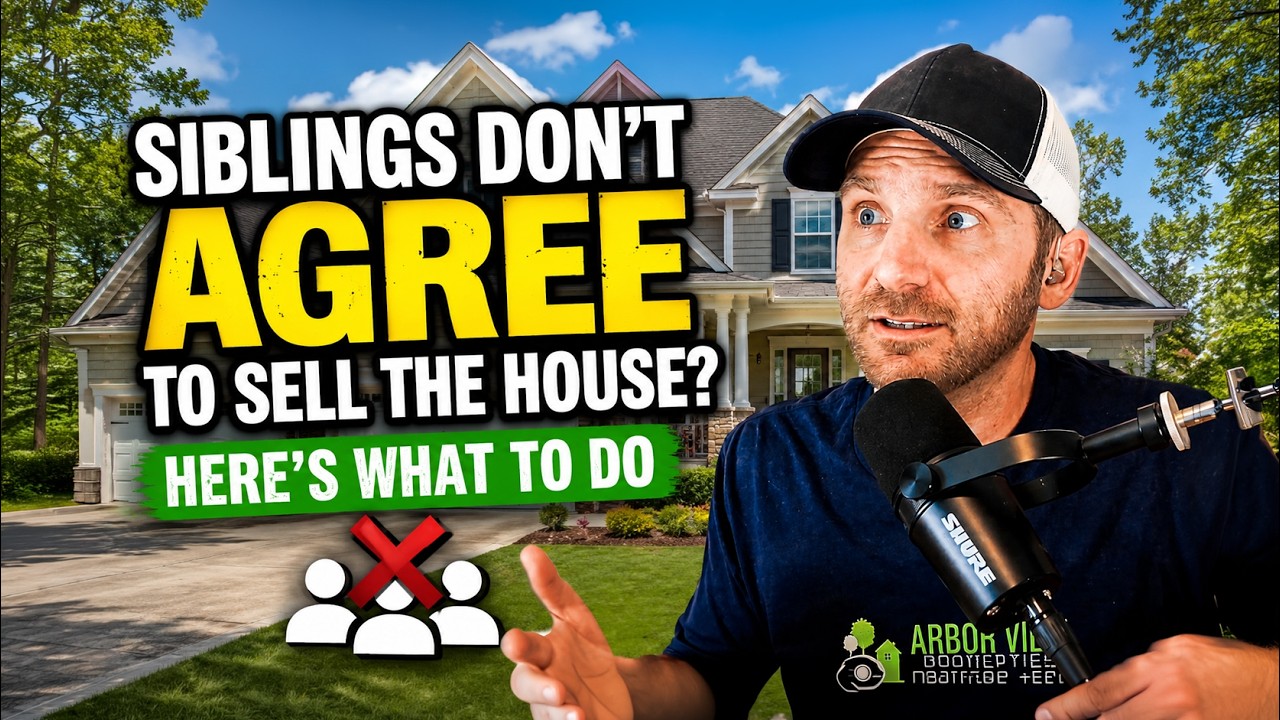 Siblings Don't Agree to Sell the House? Here's What to Do