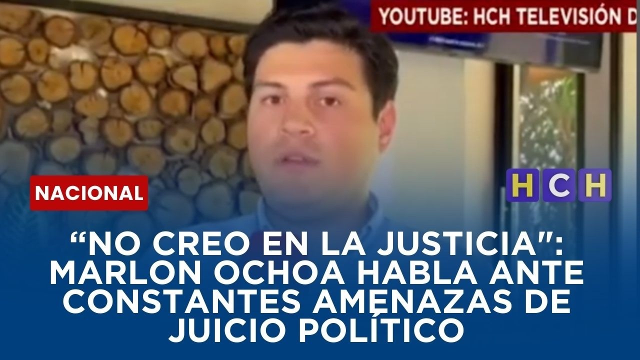 “No creo en la justicia