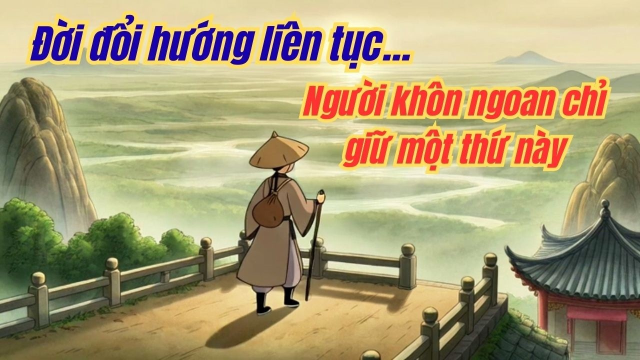 Đời đổi hướng liên tục… Người khôn ngoan chỉ giữ một thứ này