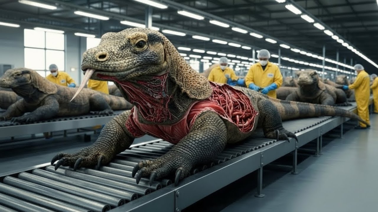 Inside the Komodo Leather Factory — How Premium Komodo Leather Becomes a Luxury Jacket