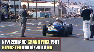 [HD] F1 1961 New Zealand Grand Prix (Ardmore Circuit) [REMASTER AUDIO/VIDEO]