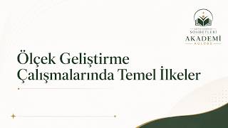 Ölçek Geliştirmenin Temel Aşamaları