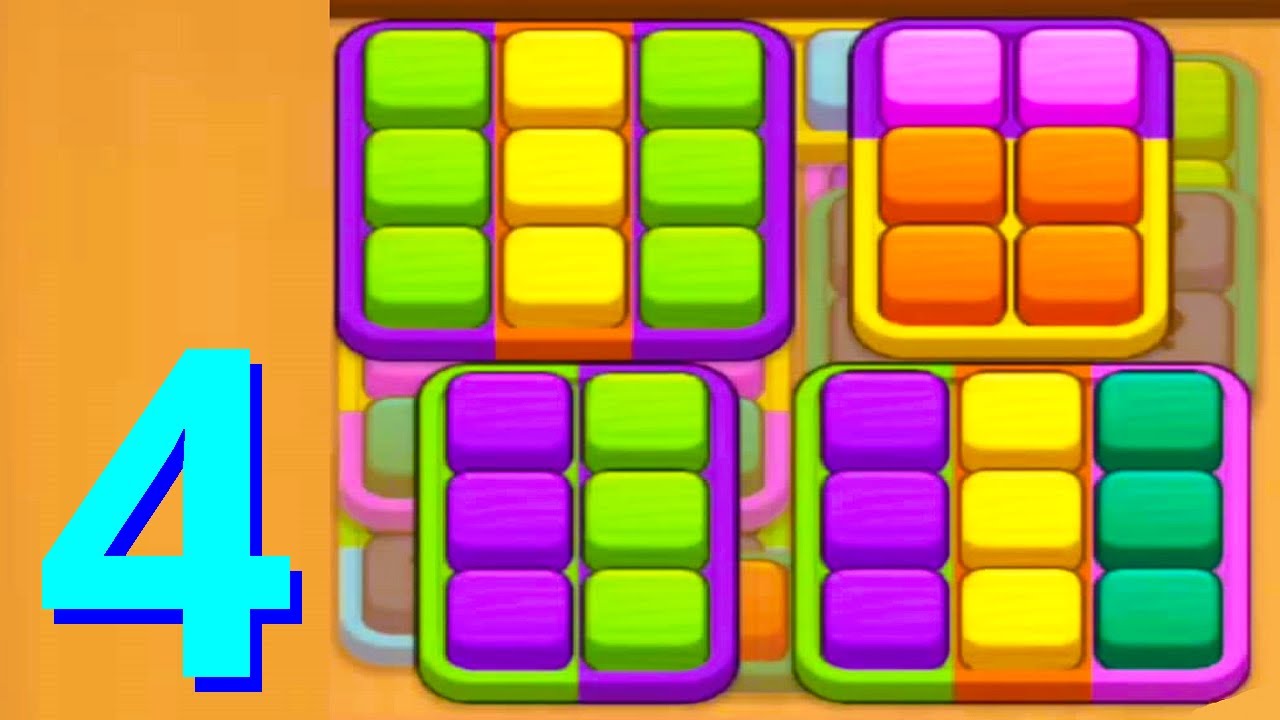 🧩 Wood Factory - Color Sort Game 🧩 GAMEPLAY Part 4 Levels 24-26 (Android, iOS)