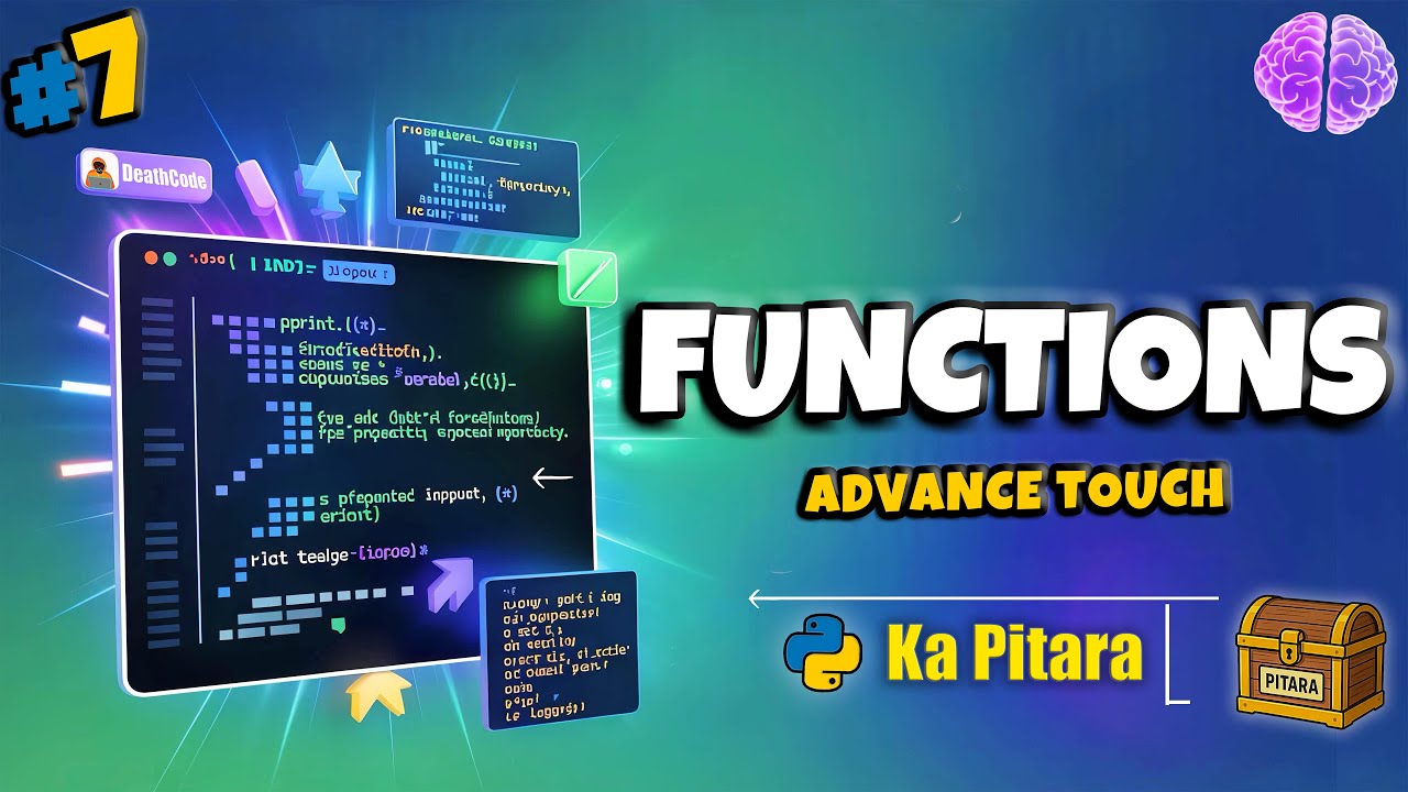 Functions ka Jadoo in Python | Return, Arguments, Scope & More #7 ...