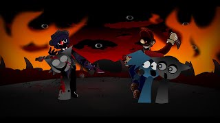 Fnf Pandemonium Ft. Wenda, Benjamin, Horror Mario, Gray, And Bf