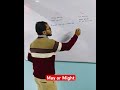 May নাকি Might কোনটা কখন, কীভাবে? 🤔 #grammar #practiceenglish