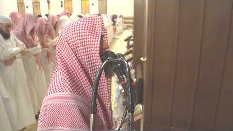 (إنا أنزلناه في ليلة القدر) تلاوة لسورة القدر من ليلة الختمة للشيخ محمد اللحيدان رمضان 1440هـ