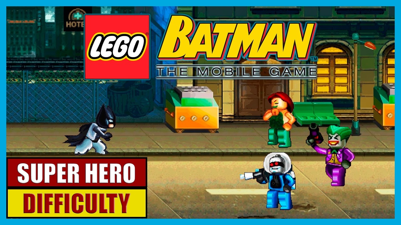 LEGO Batman: The Mobile Game (2011) Full Gameplay (Super Hero) | Java ...
